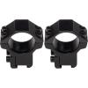 imageCenterPoint Optics CPM2PA25M TwoPiece Medium Profile Rings For Integral Dovetail MountBlack