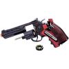 imageGame Face ACG357 CO2Powered GF600 SemiAuto 8Shot 357 Airsoft Revolver GreyBrown