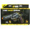 imageGame Face ACG357 CO2Powered GF600 SemiAuto 8Shot 357 Airsoft Revolver GreyBrown