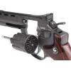 imageGame Face ACG357 CO2Powered GF600 SemiAuto 8Shot 357 Airsoft Revolver GreyBrown