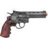 imageGame Face ACG357 CO2Powered GF600 SemiAuto 8Shot 357 Airsoft Revolver GreyBrown