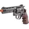 imageGame Face ACG357 CO2Powered GF600 SemiAuto 8Shot 357 Airsoft Revolver GreyBrown