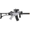 imageGame Face GFRPKTG Ghost Affliction FullAuto Airsoft Rifle And SpringPowered Pistol Kit GreyBlack