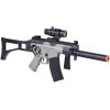 imageGame Face GFRPKTG Ghost Affliction FullAuto Airsoft Rifle And SpringPowered Pistol Kit GreyBlack