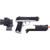 imageGame FaceM74 Clear Dual Power Mini AEG RifleGreyBlack