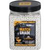 imageCrosmanGame Face 20002 Match Grade 20Gram 6mm White Airsoft BBS 10000CountWhite