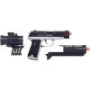 imageGame FaceM74 Clear Dual Power Mini AEG RifleGreyBlack