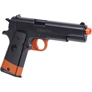 imageCrosman ASP311C Stinger P311C SpringPowered MilitaryStyle Airsoft PistolMulti