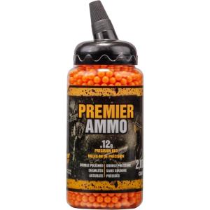 imageGame Face 12GFO2J Premier 12Gram 6mm Orange Airsoft BBS 2000Count