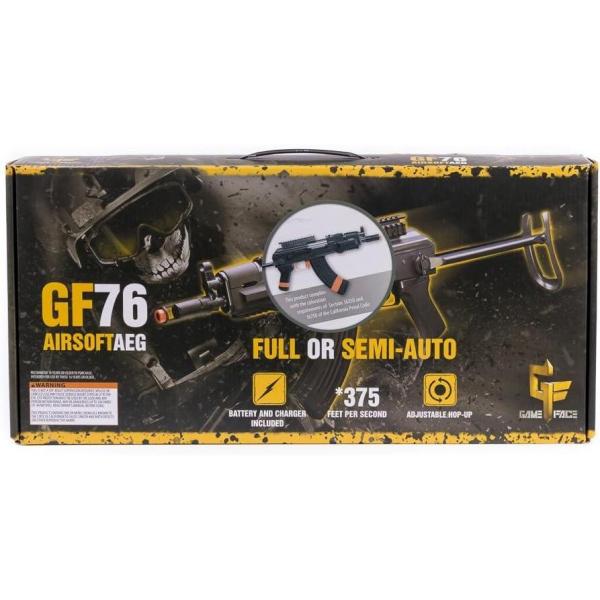 Game Face GF76 Electric Full/Semi-Auto Tactical Carbine Airsoft Rifle ...