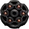 imageCrosman 408T Vigilante BB Revolver Magazine Clips 6 Round Black 3 Count Pack of 1