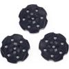 imageCrosman 408T Vigilante BB Revolver Magazine Clips 6 Round Black 3 Count Pack of 1