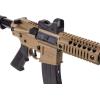 imageCrosman Bushmaster BMPWX Full Auto CO2Powered BB Air Rifle And Red Dot Sight BlackFDE