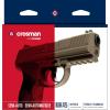 imageCrosmanCrosman SNR357 177Caliber Pellet45 MM BB CO2Powered Snub Nose Revolver BlackGreyTan