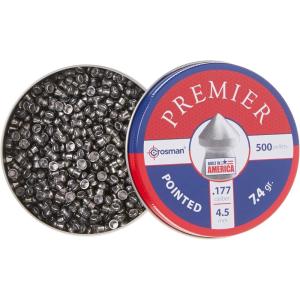 imageCrosman 7P577 Pointed 177Caliber Pellets Lead500Count100 x 100 x 100