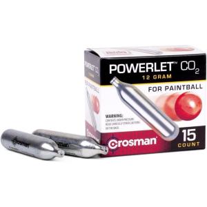 imageCrosman CC15PB CO2 Powerlet For Paintball 15CountBlack