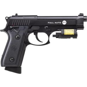 imageCrosman CFAMP1L Full Auto P1 CO2Powered BB Air Pistol With Laser Sight Class II amplt1 mW