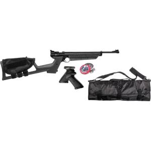 imageCrosman Drifter Kit 2289CFKT 22Caliber Variable Pump SingleShot Air PistolRifle