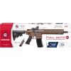 imageCrosman CFAR1X Full Auto R1 CO2Powered BB Air Rifle And Red Dot Sight BlackFDE